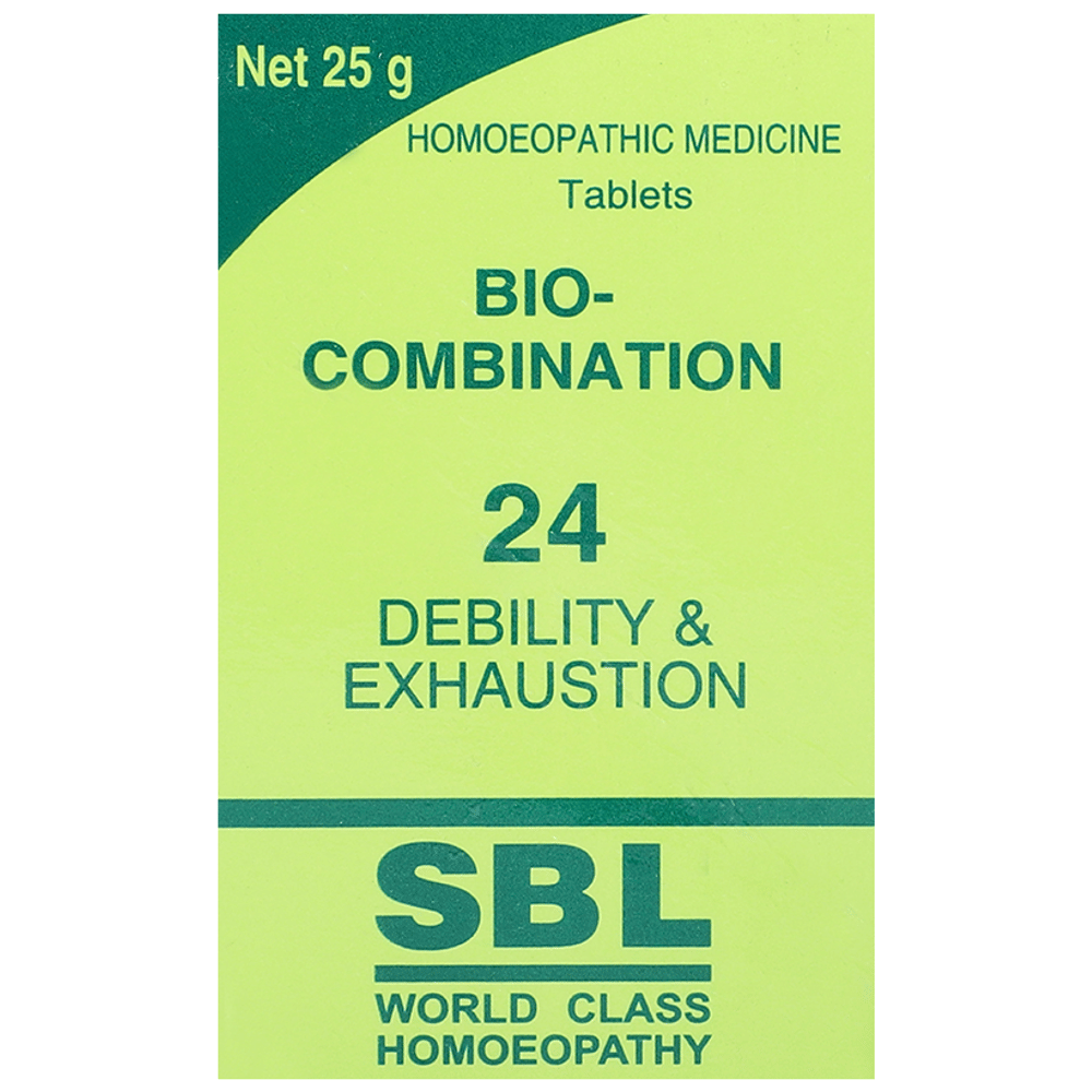 SBL Bio-Combination 24 Tablet bottle of 25 gm Biocombination Tablet