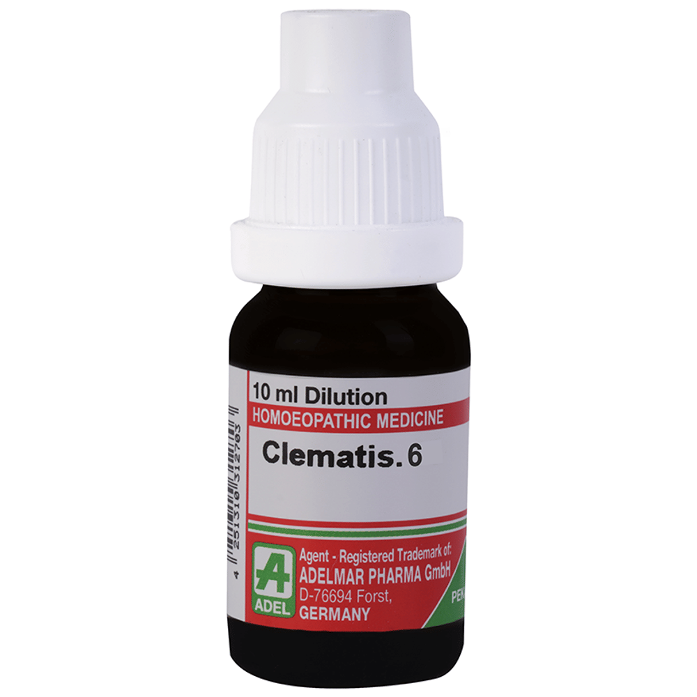 ADEL Clematis. Dilution 6 bottle of 10 ml Dilution