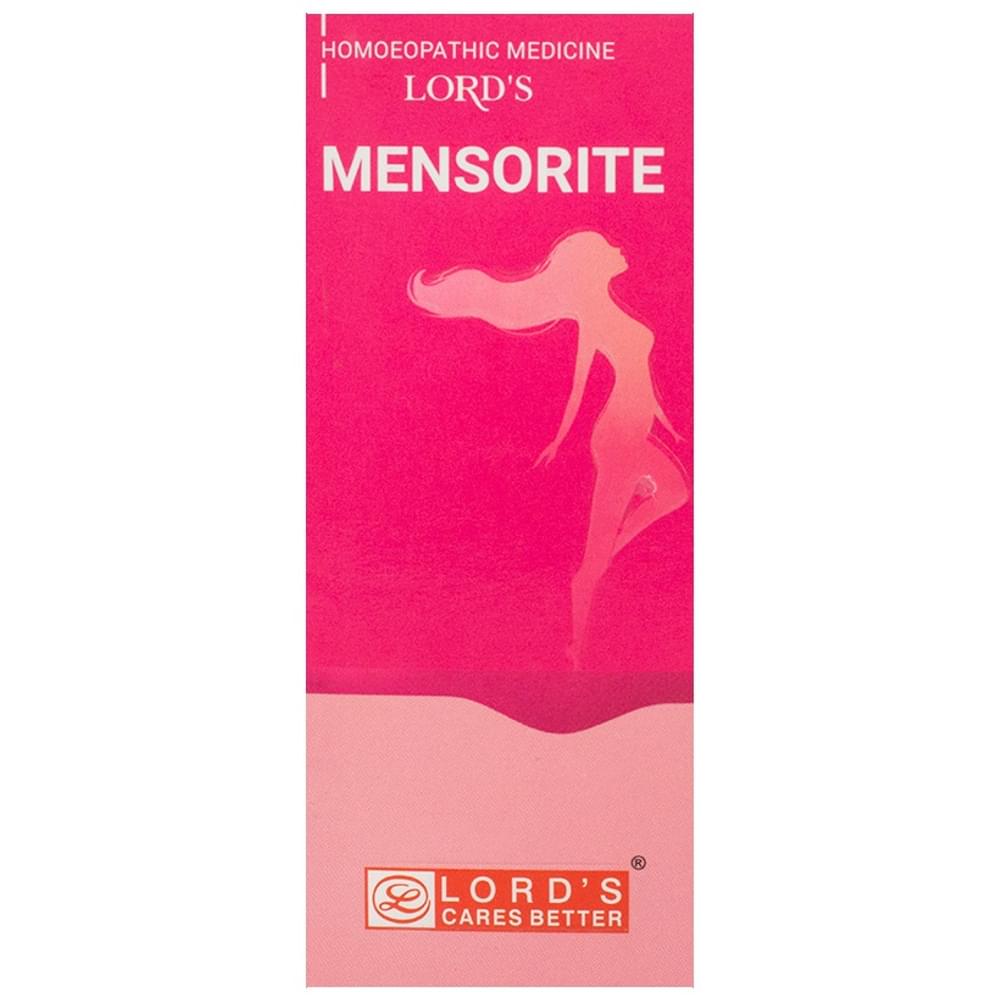 Lord's Mensorite Syrup bottle of 180 ml Syrup