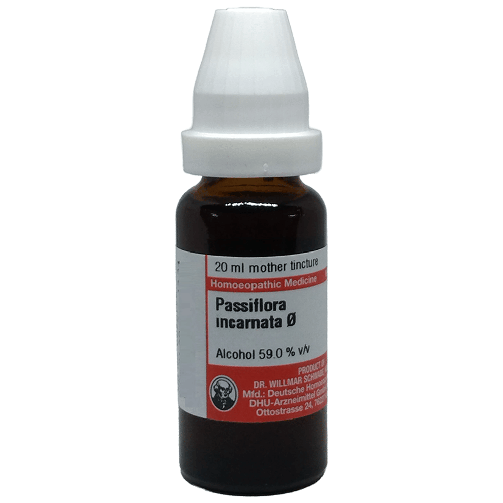 Dr Willmar Schwabe Germany Passiflora Incarnata Mother Tincture Q bottle of 20 ml Mother Tincture Dr Willmar Schwabe Germany Passiflora Incarnata Mother Tincture Q bottle of 20 ml Mother Tincture