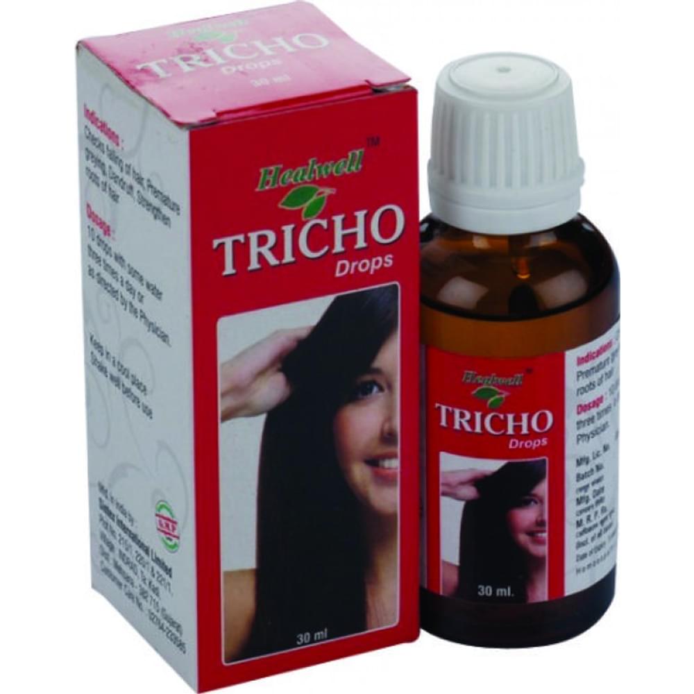 Healwell Tricho Drop bottle of 30 ml Drop