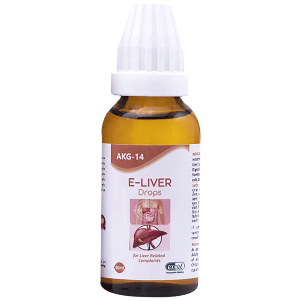 Excel AKG 14 E-Liver Drop bottle of 30 ml Drop