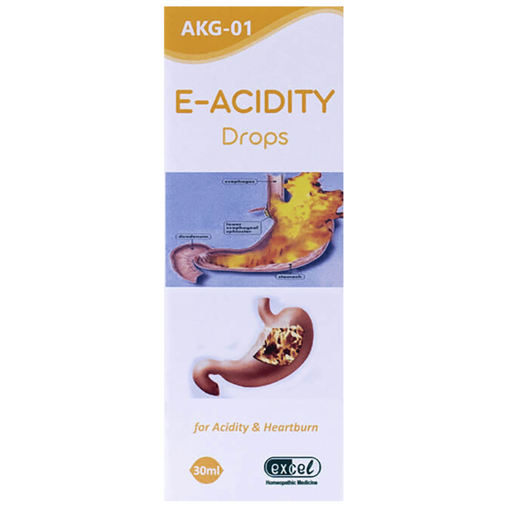 Excel AKG 01 E-Acidity Drop bottle of 30 ml Drop