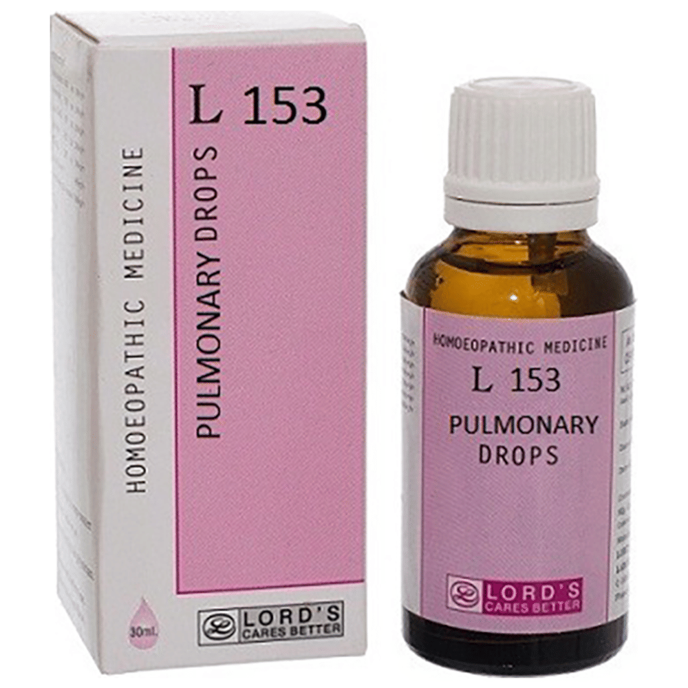 Lord's L 153 Pulmonary Drop bottle of 30 ml Drop
