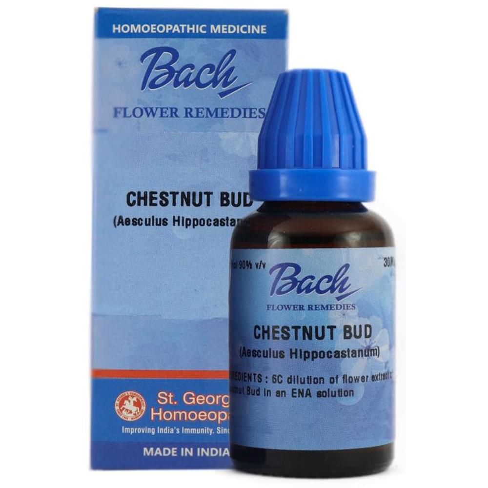 St. George‚Äôs Bach Flower Chestnut Bud 6 CH bottle of 100 ml Dilution