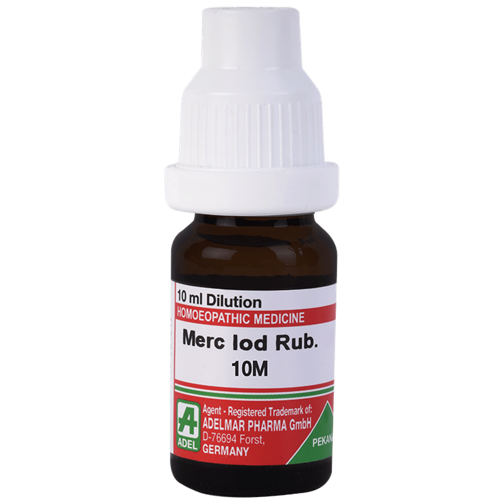 ADEL Merc Iod Rub Dilution 10M bottle of 10 ml Dilution