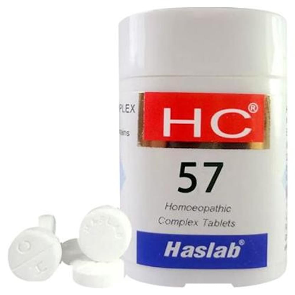 Haslab HC 57 Argento Complex Tablet bottle of 20 gm Tablet