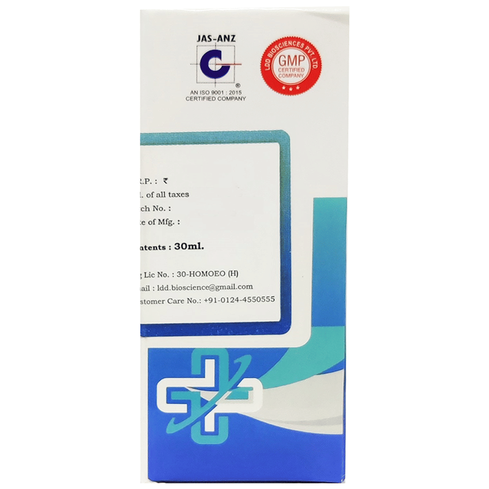 LDD Bioscience Nux Vomica Dilution 30 bottle of 30 ml Dilution LDD Bioscience Nux Vomica Dilution 30 bottle of 30 ml Dilution