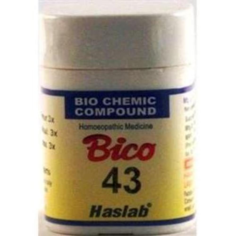 Haslab Bico 43 Biochemic Compound Tablet bottle of 20 gm Tablet Haslab Bico 43 Biochemic Compound Tablet bottle of 20 gm Tablet