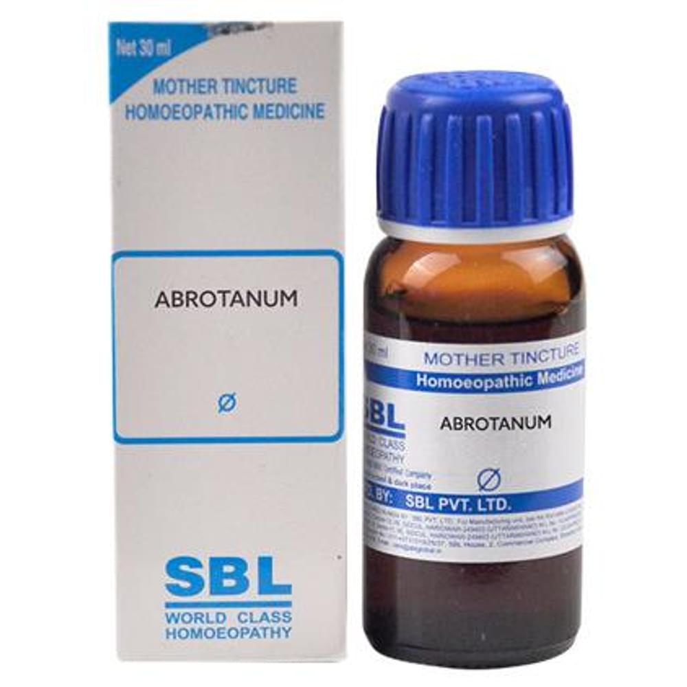 SBL Abrotanum Mother Tincture Q bottle of 30 ml Mother Tincture