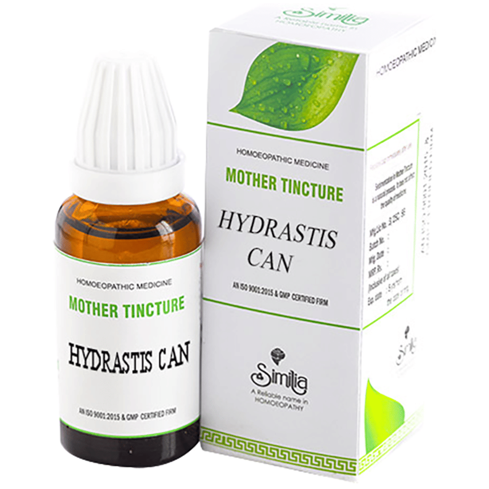 Similia Hydrastis Can Mother Tincture Q bottle of 30 ml Mother Tincture