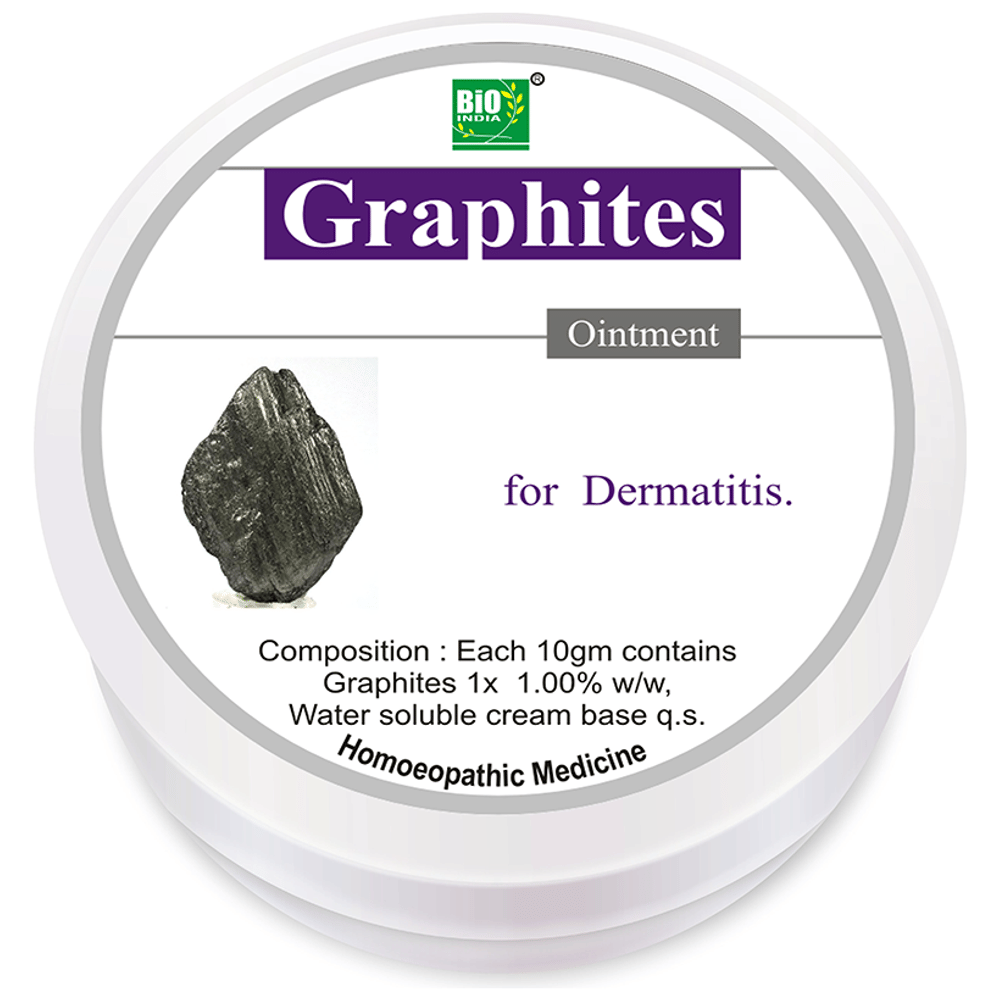 Bio India Graphites Ointment jar of 30 gm Ointment