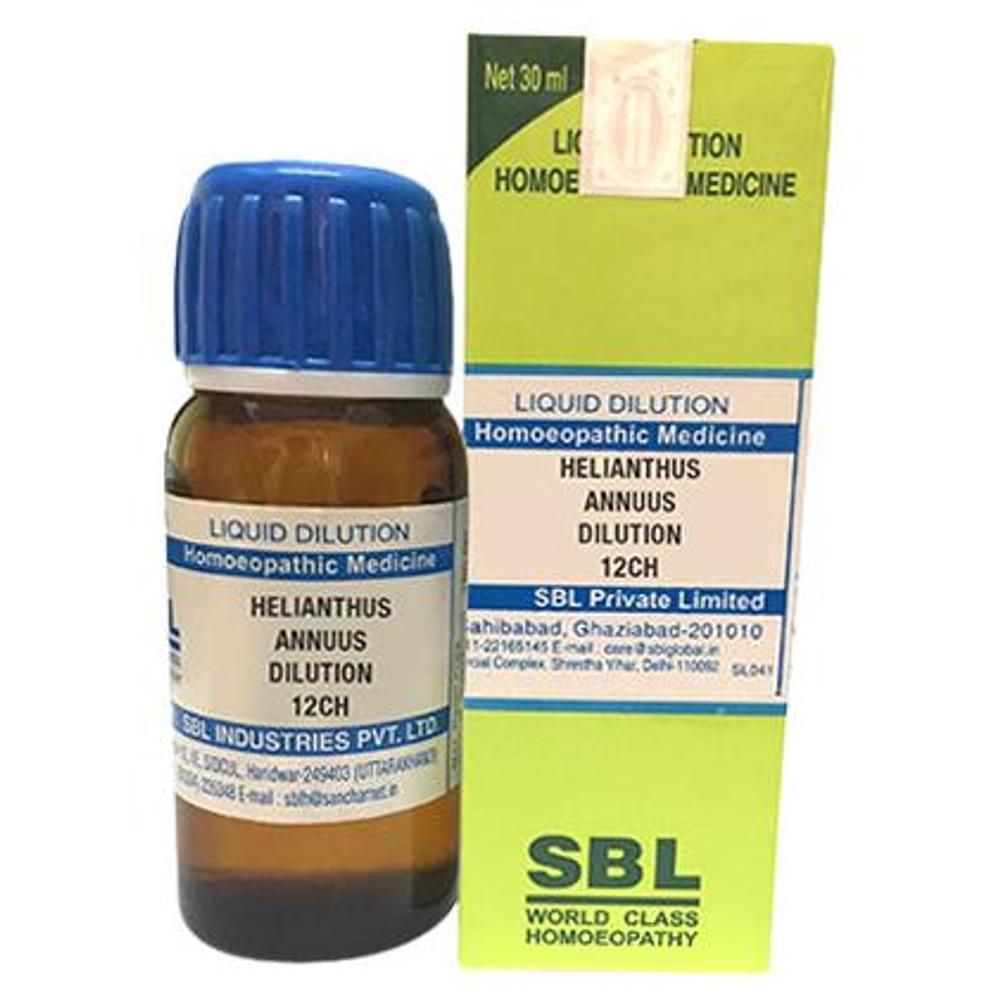 SBL Helianthus Annuus Dilution 12 CH bottle of 30 ml Dilution