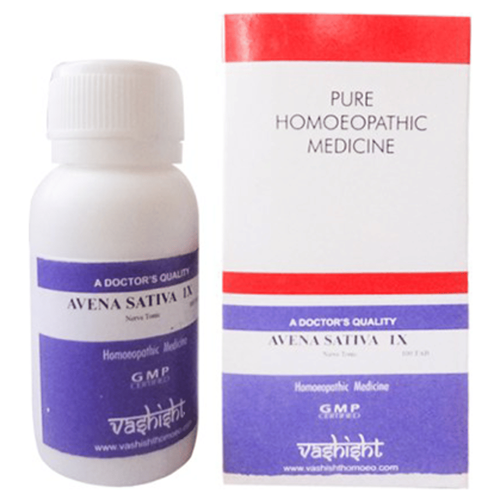 Vashisht Avena Sativa Tablet 1X bottle of 100 tablets Vashisht Avena Sativa Tablet 1X bottle of 100 tablets
