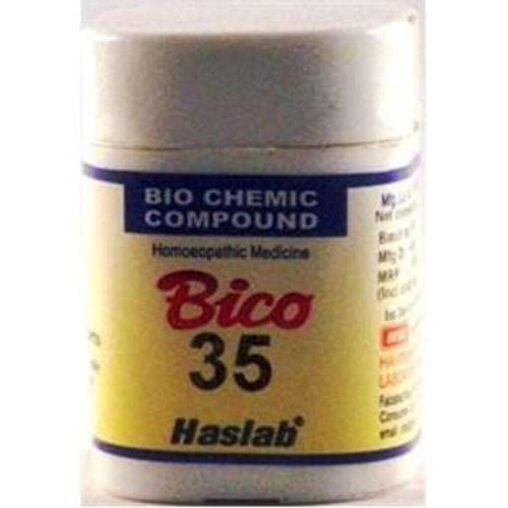 Haslab Bico 35 Biochemic Compound Tablet bottle of 20 gm Tablet Haslab Bico 35 Biochemic Compound Tablet bottle of 20 gm Tablet
