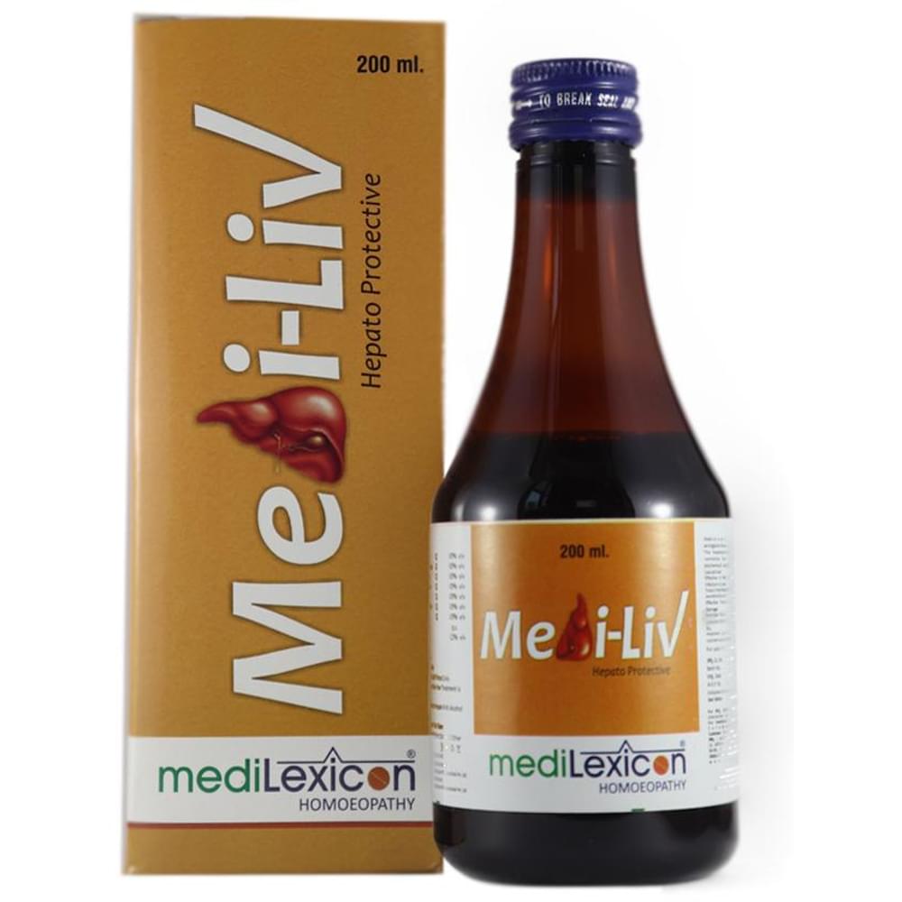 Medilexicon Medi-Liv Hepato Protective Syrup bottle of 200 ml Syrup Medilexicon Medi-Liv Hepato Protective Syrup bottle of 200 ml Syrup