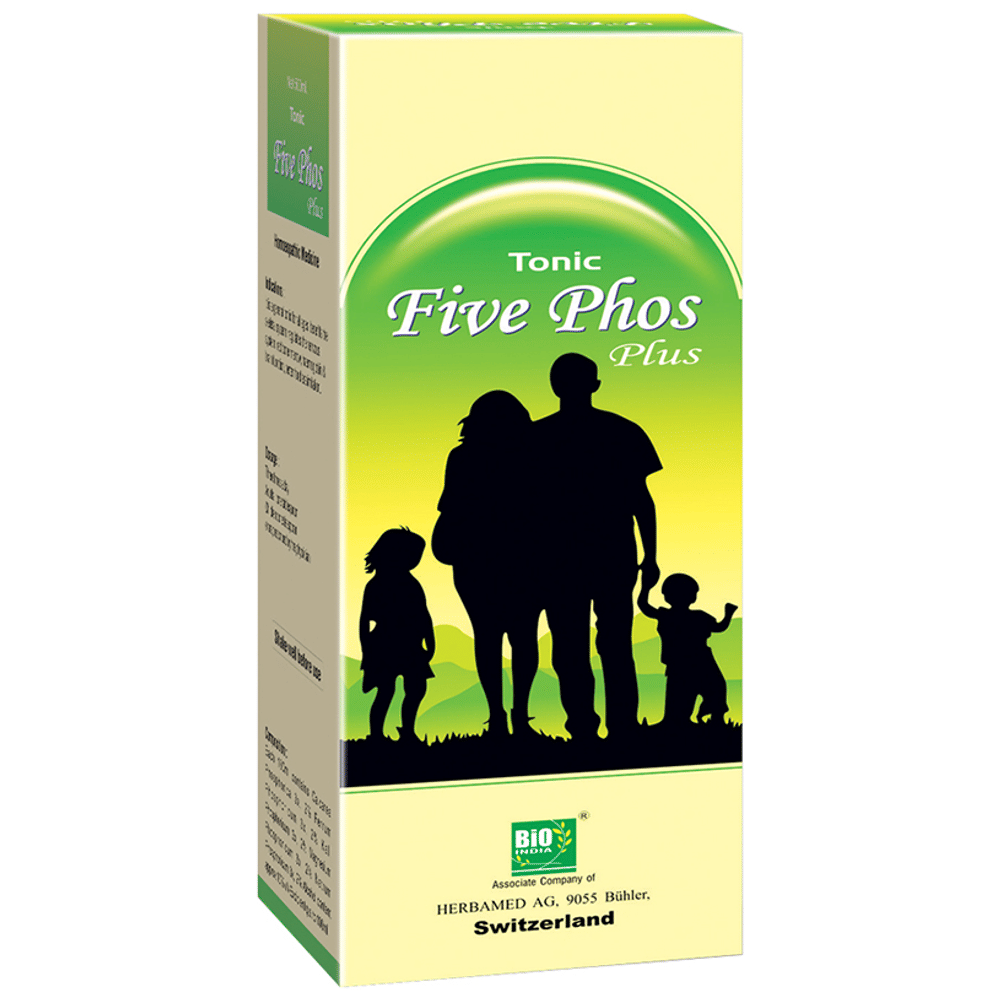 Bio India Five Phos Plus Tonic bottle of 500 ml Tonic Bio India Five Phos Plus Tonic bottle of 500 ml Tonic
