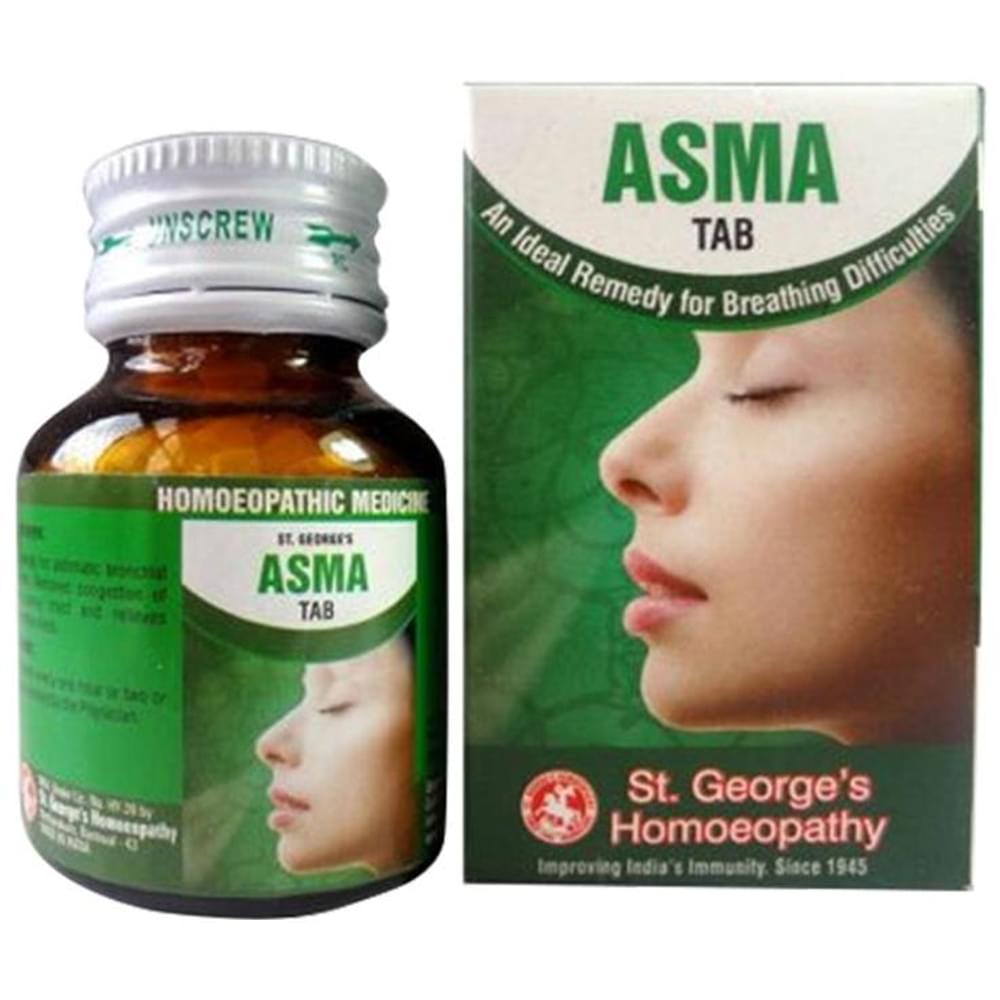 St. George’s Asma Tablet bottle of 30 gm Tablet St. George’s Asma Tablet bottle of 30 gm Tablet