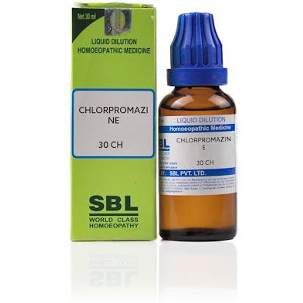 SBL Chlorpromazine 30 CH bottle of 30 ml Dilution