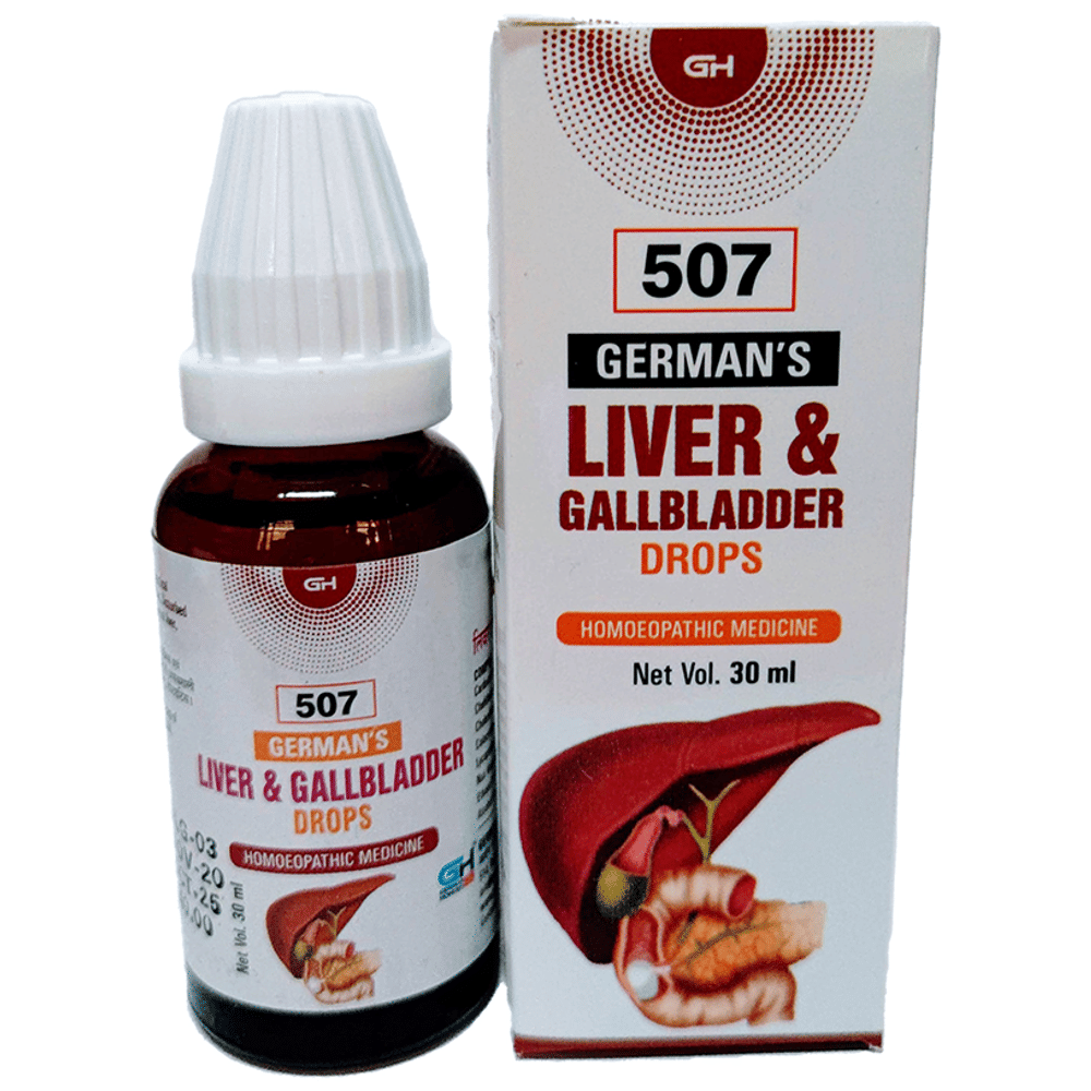 German's 507 Liver & Gallbladder Drop bottle of 30 ml Drop