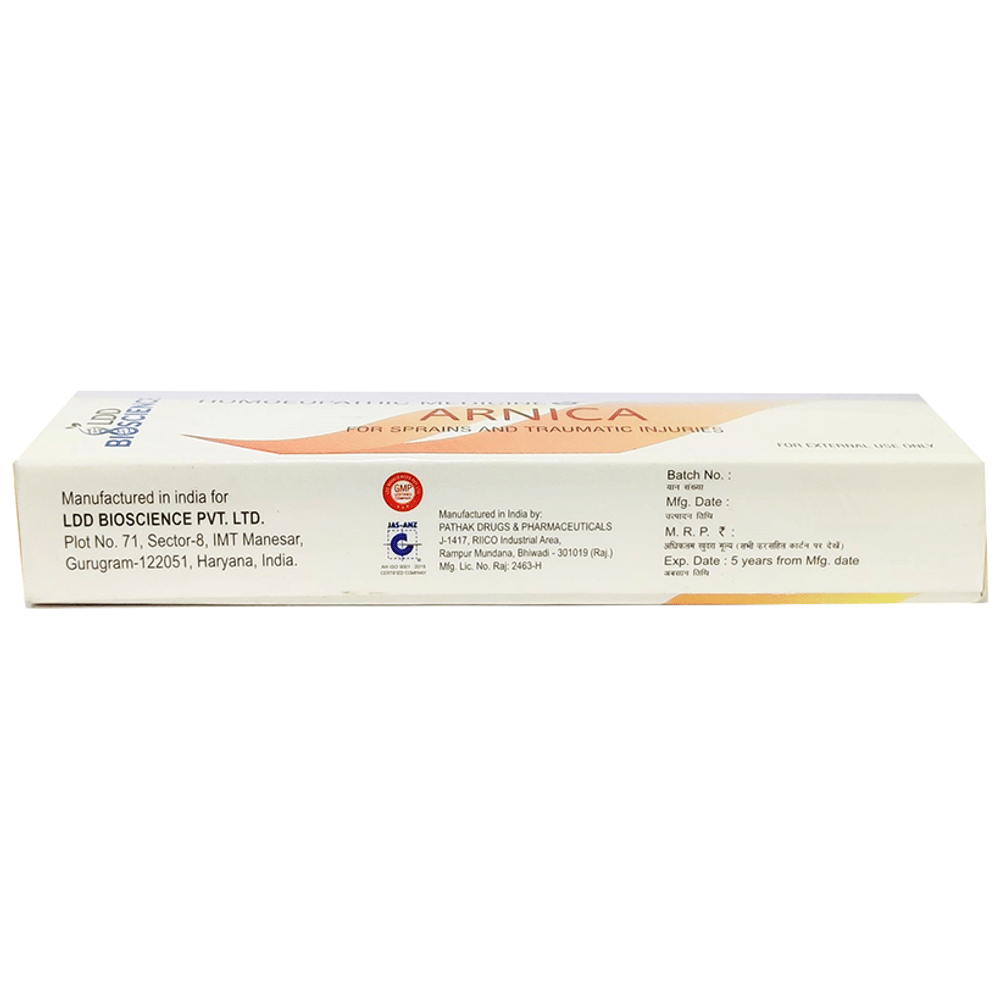 LDD Bioscience Arnica Ointment tube of 25 gm Ointment