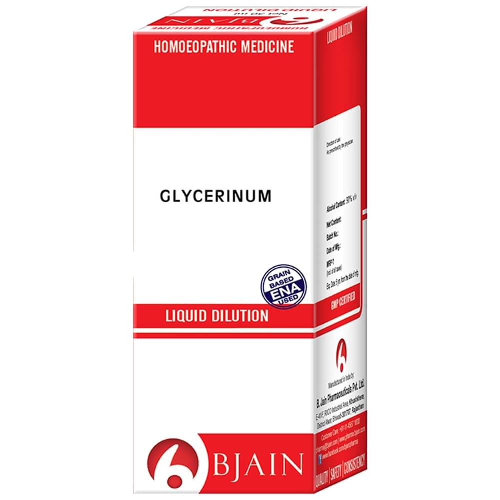 Bjain Glycerinum Dilution 3X bottle of 12 ml Dilution