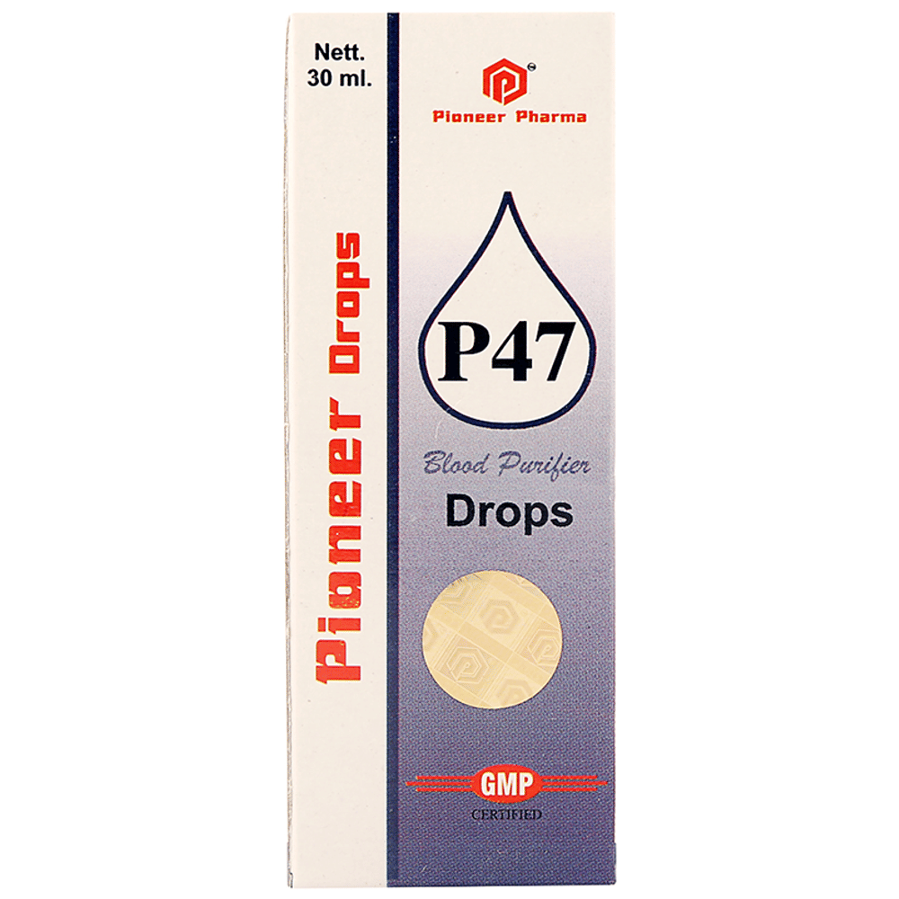 Pioneer Pharma P47 Blood Purifier Drop bottle of 30 ml Drop