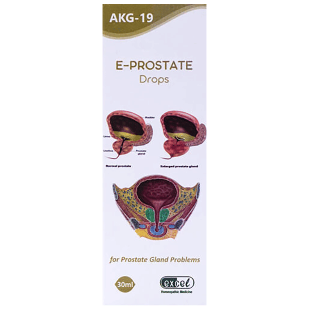 Excel AKG 19 E-Prostate Drop bottle of 30 ml Drop