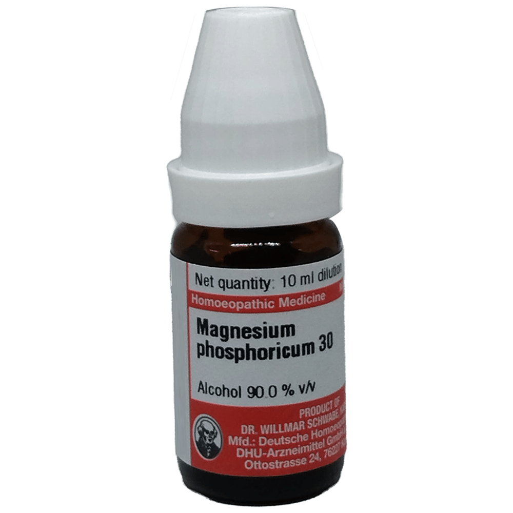 Dr Willmar Schwabe Germany Magnesium Phosphoricum Dilution 30 bottle of 10 ml Dilution
