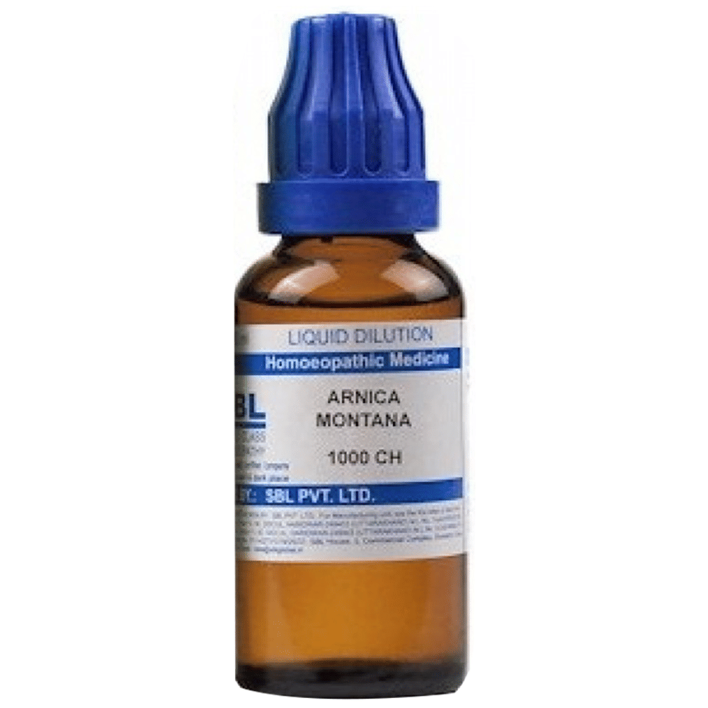 SBL Arnica Montana Dilution Dilution 1000 CH bottle of 30 ml Dilution
