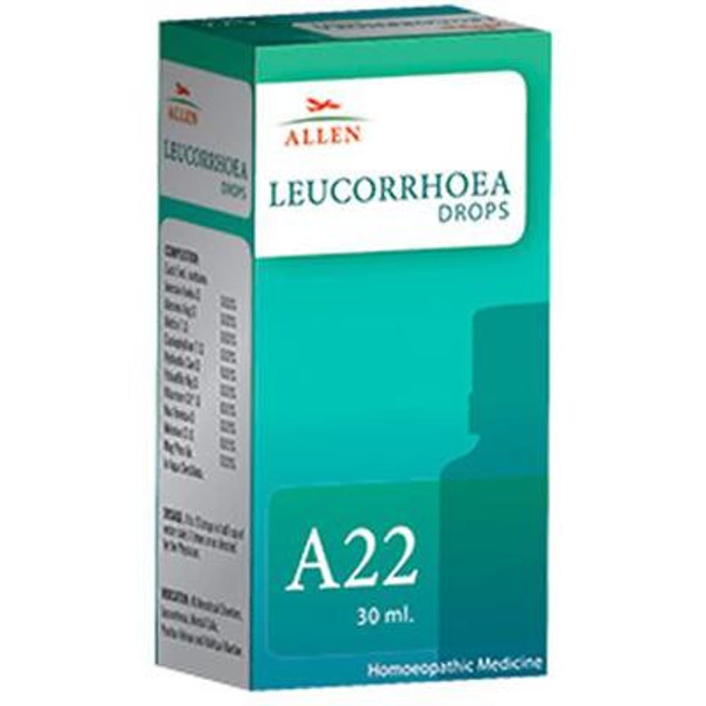 Allen A22 Leucorrhoea Drop bottle of 30 ml Drop