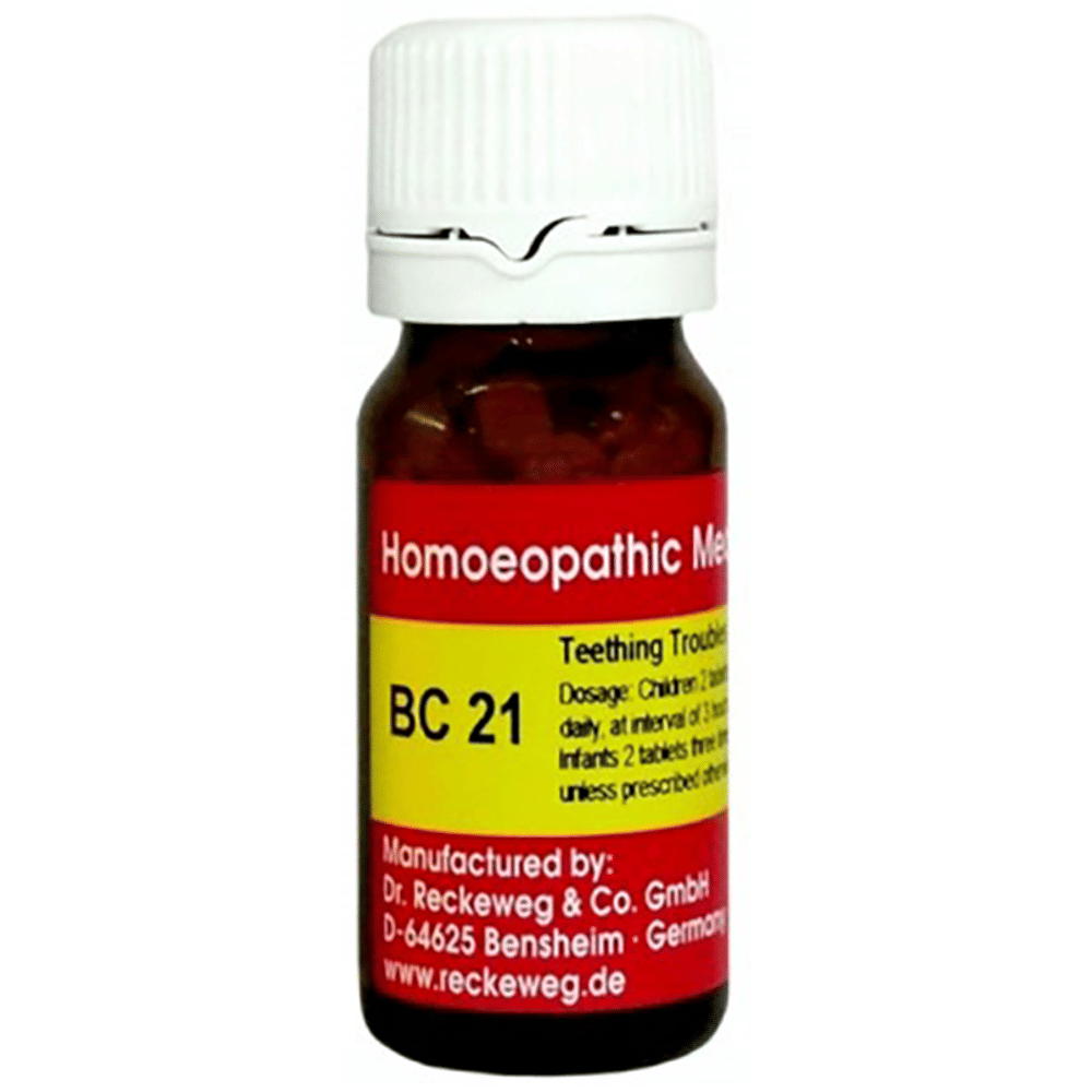Dr. Reckeweg Bio-Combination 21 (BC 21) Tablet bottle of 20 gm Biocombination Tablet Dr. Reckeweg Bio-Combination 21 (BC 21) Tablet bottle of 20 gm Biocombination Tablet
