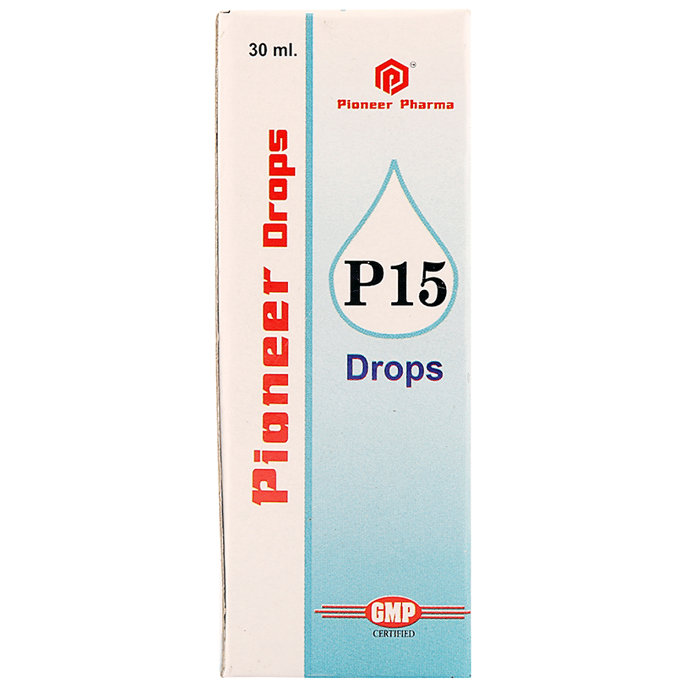 Pioneer Pharma P15 Memory Loss/Amnesia Drop bottle of 30 ml Drop