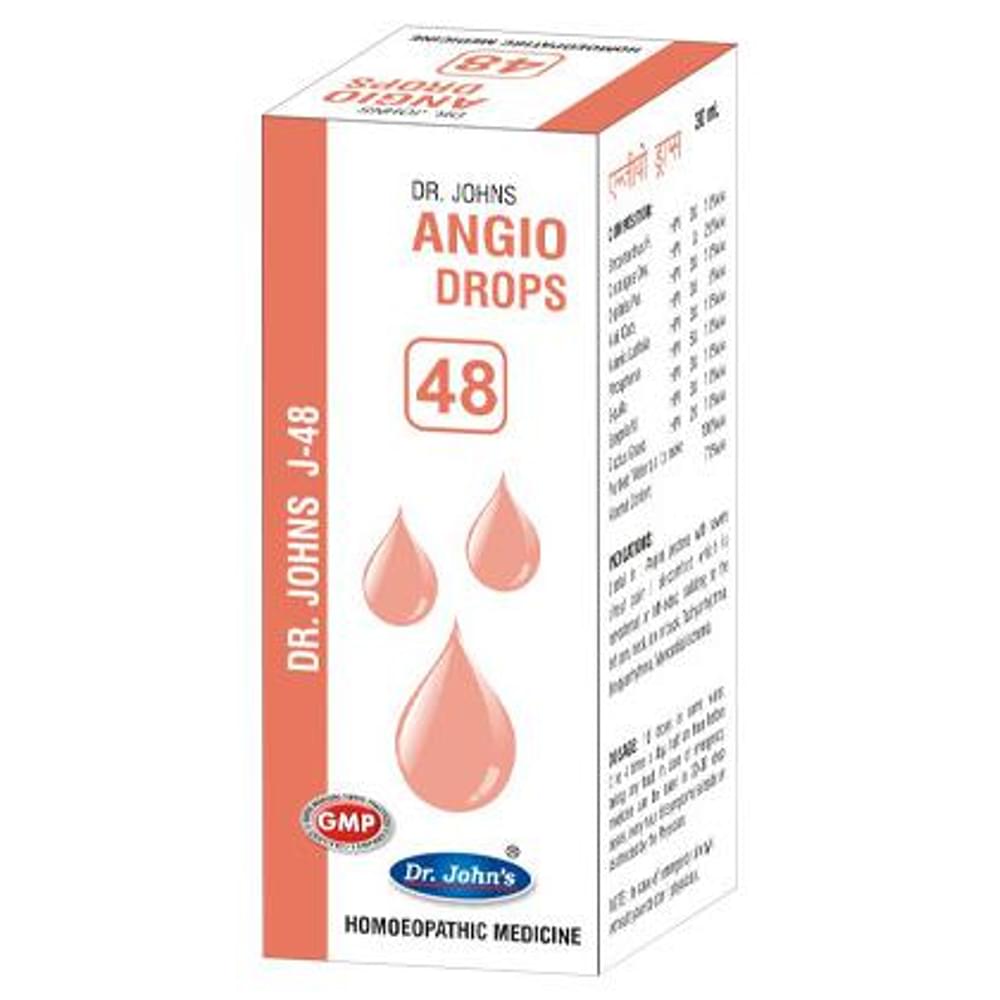 Dr. Johns J-48 Angio Drop bottle of 30 ml Drop Dr. Johns J-48 Angio Drop bottle of 30 ml Drop