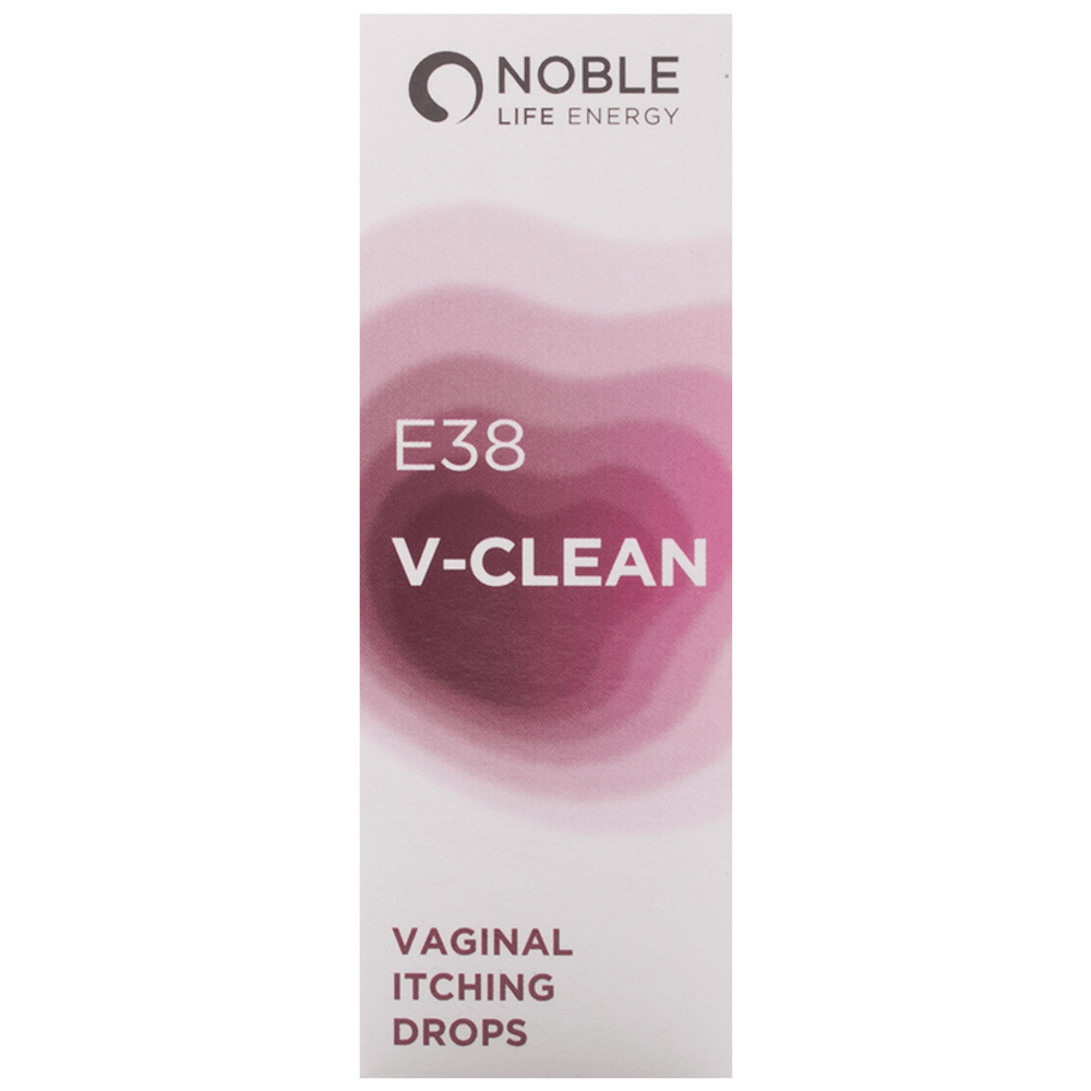 Noble Life Energy E38 V-Clean Vaginal Itching Drop bottle of 30 ml Drop