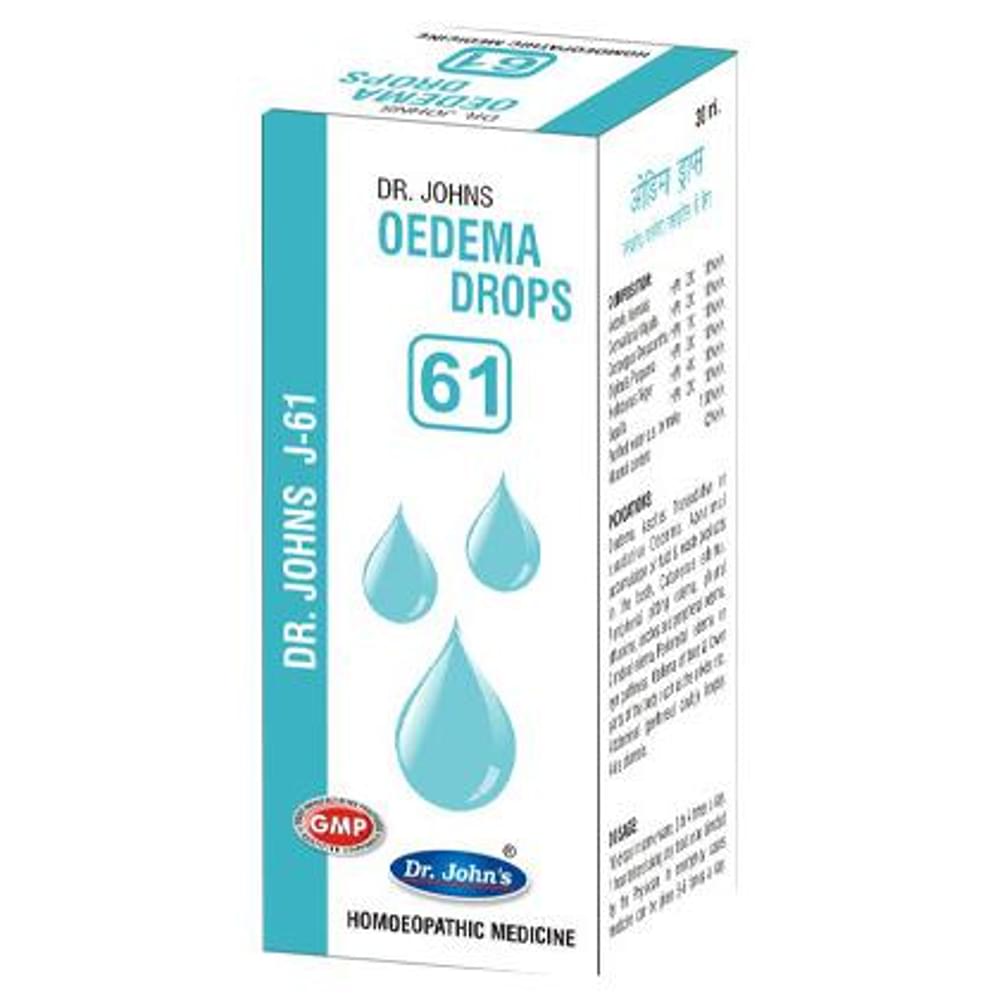 Dr. Johns J-61 Oedema Drop bottle of 30 ml Drop