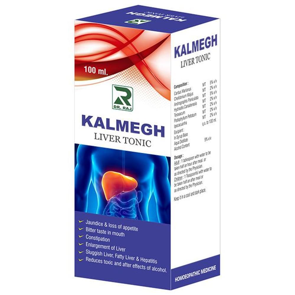 Dr. Raj Kalmegh Liver Tonic bottle of 100 ml Tonic Dr. Raj Kalmegh Liver Tonic bottle of 100 ml Tonic