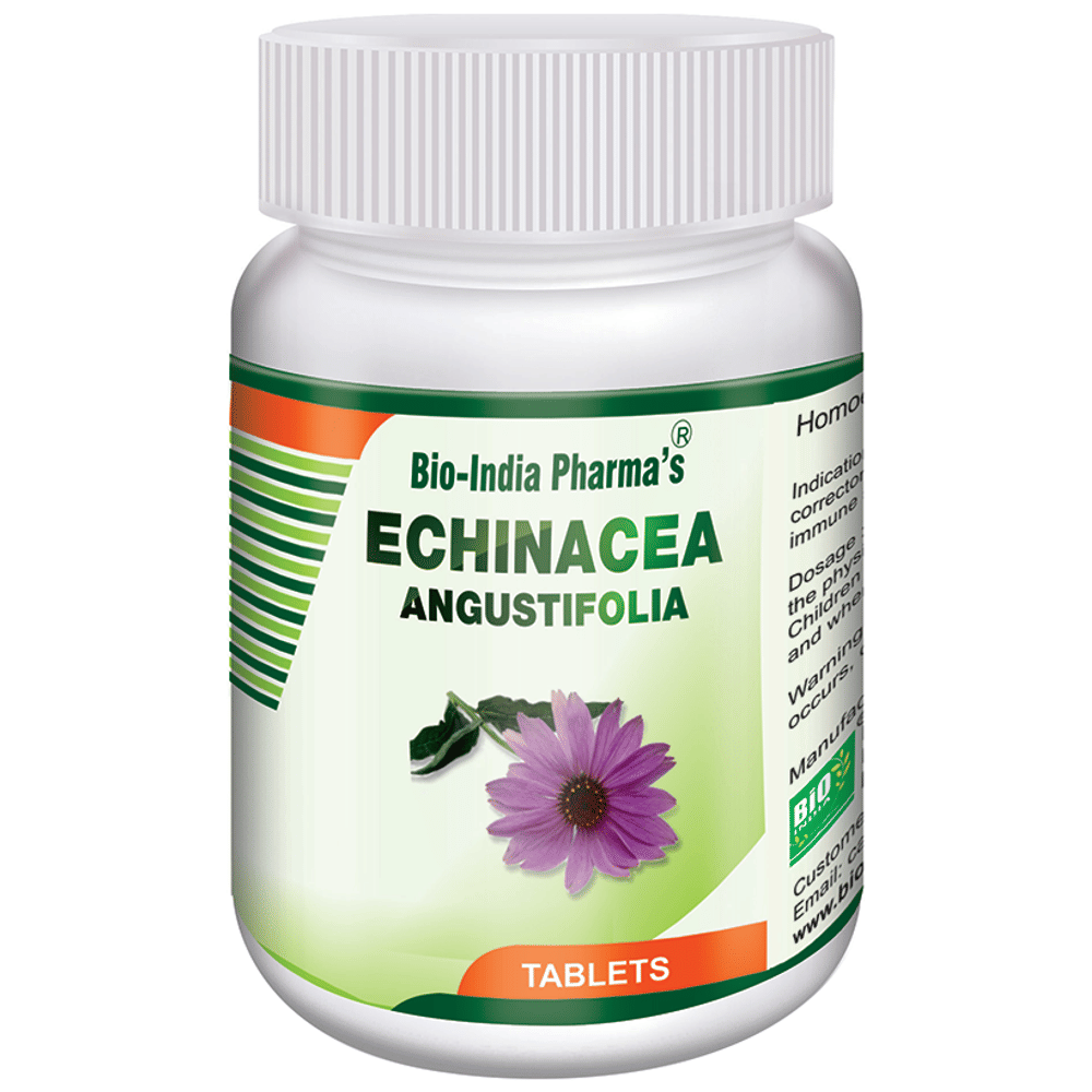 Bio India Echinacea Angustifolia Tablet bottle of 20 gm Tablet Bio India Echinacea Angustifolia Tablet bottle of 20 gm Tablet