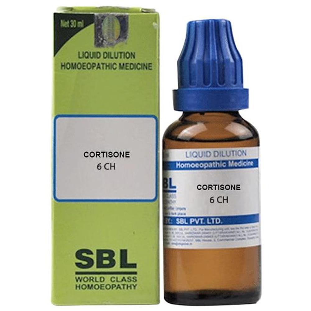 SBL Cortisone Dilution 6 CH bottle of 30 ml Dilution