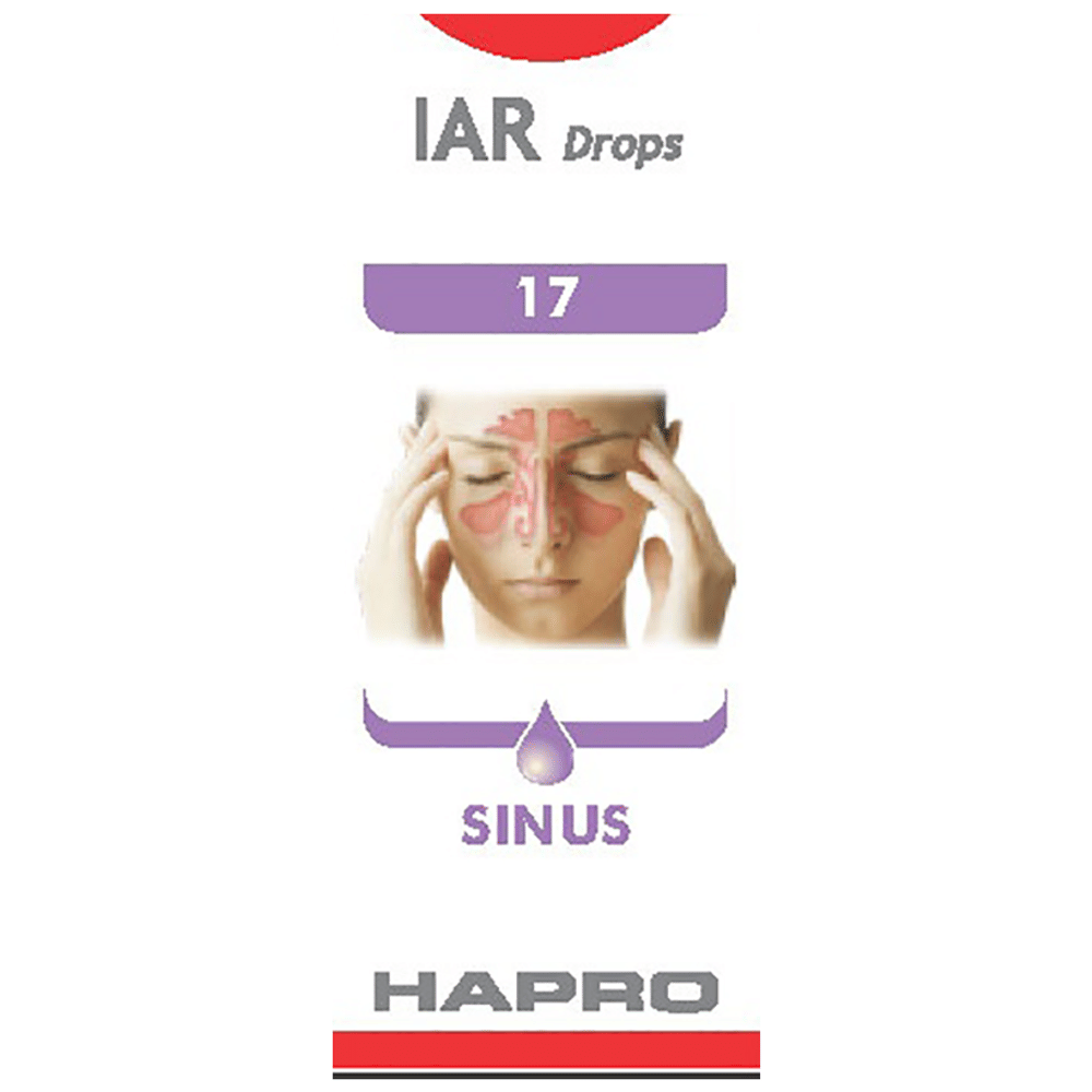 Hapro IAR Drop No. 17 (Sinus) bottle of 30 ml Drop Hapro IAR Drop No. 17 (Sinus) bottle of 30 ml Drop