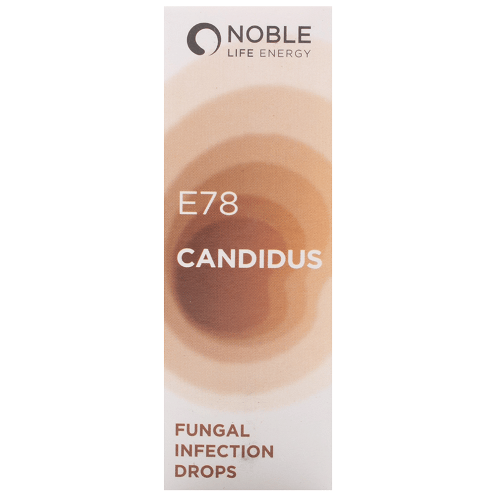 Noble Life Energy E78 Candidus Fungal Infection Drop bottle of 30 ml Drop