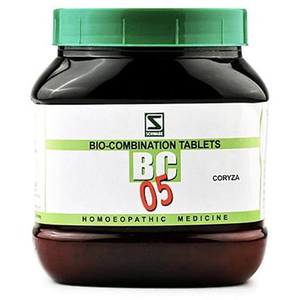 Dr Willmar Schwabe India Bio-Combination 05 (BC 05) Tablet bottle of 550 gm Biocombination Tablet