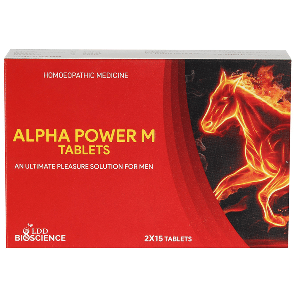 LDD Bioscience Alpha Power M Tablet box of 30 tablets