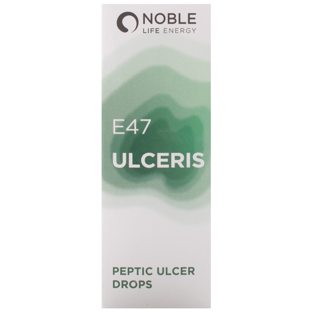 Noble Life Energy E47 Ulceris Peptic Ulcer Drop bottle of 30 ml Drop