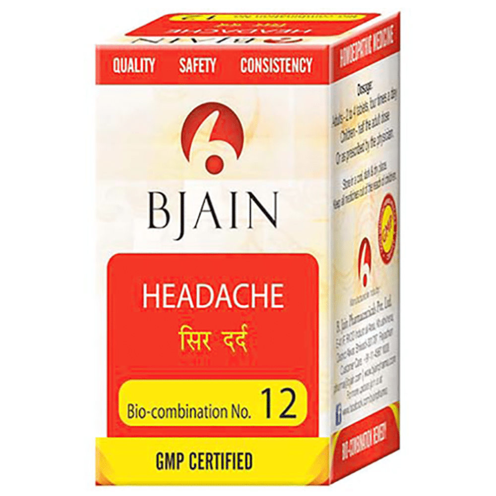 Bjain Bio-Combination No. 12 Tablet bottle of 450 gm Biocombination Tablet Bjain Bio-Combination No. 12 Tablet bottle of 450 gm Biocombination Tablet