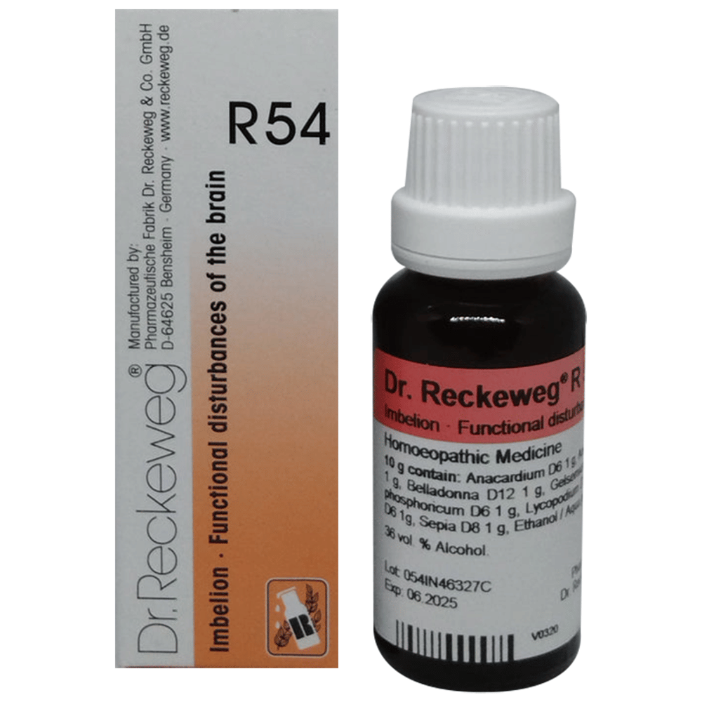 Dr. Reckeweg R54 Memory Drop bottle of 22 ml Drop Dr. Reckeweg R54 Memory Drop bottle of 22 ml Drop