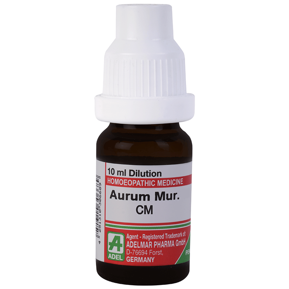 ADEL Aurum Mur. Dilution CM bottle of 10 ml Dilution ADEL Aurum Mur. Dilution CM bottle of 10 ml Dilution