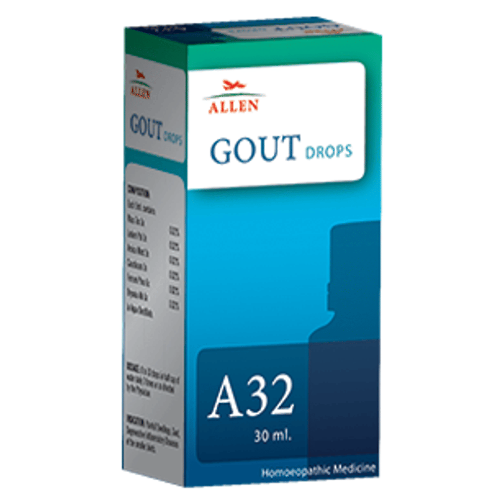 Allen A32 Gout Drop bottle of 30 ml Drop Allen A32 Gout Drop bottle of 30 ml Drop