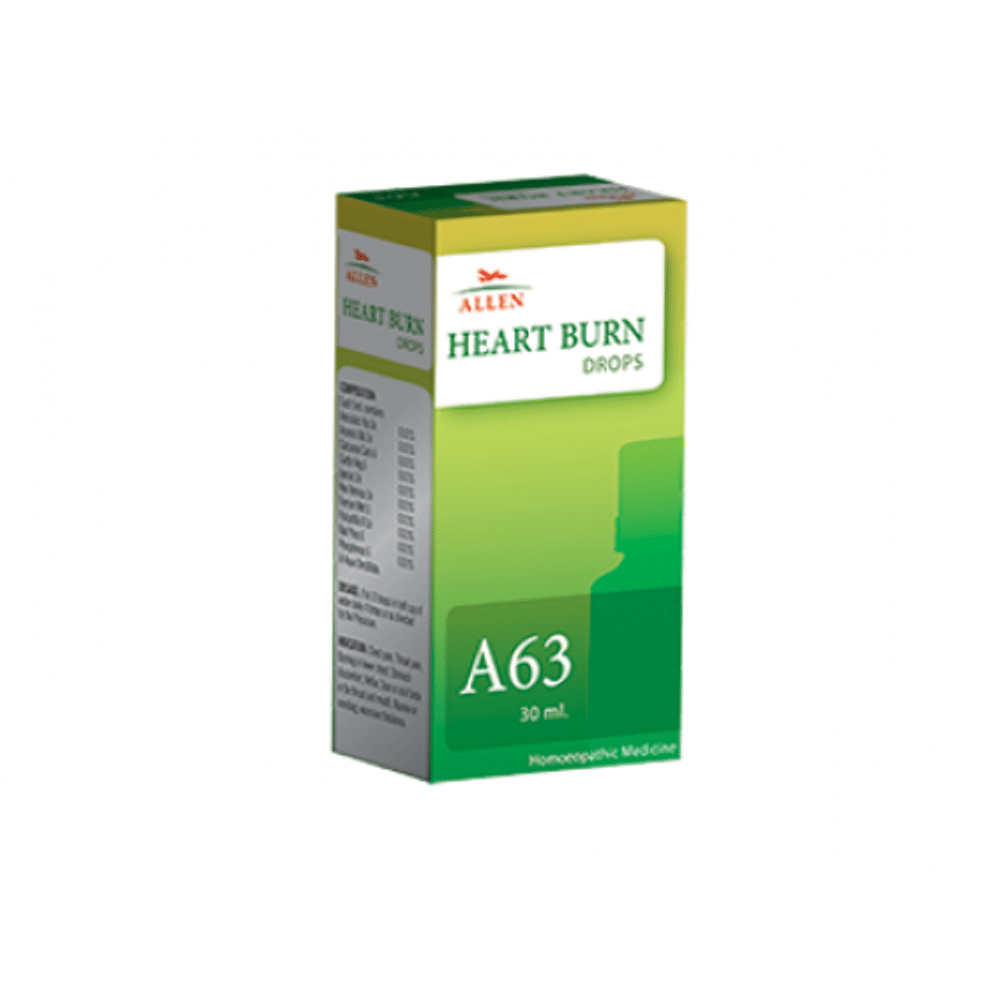 Allen A63 Heart Burn Drop bottle of 30 ml Drop Allen A63 Heart Burn Drop bottle of 30 ml Drop