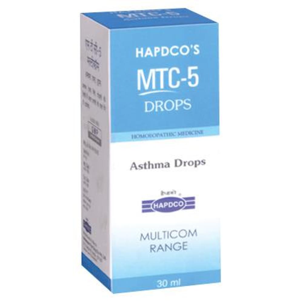 Hapdco MTC-5 Asthma Drop bottle of 30 ml Drop